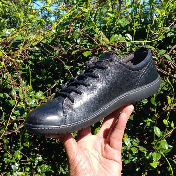 Birkenstock Islay Ladies, Black, Leather Walker/Sneaker - Picture 7 of 17